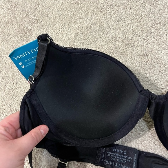 Vanity Fair Extreme Ego Boost Convertible Push-Up Bra - Picture 8 of 10